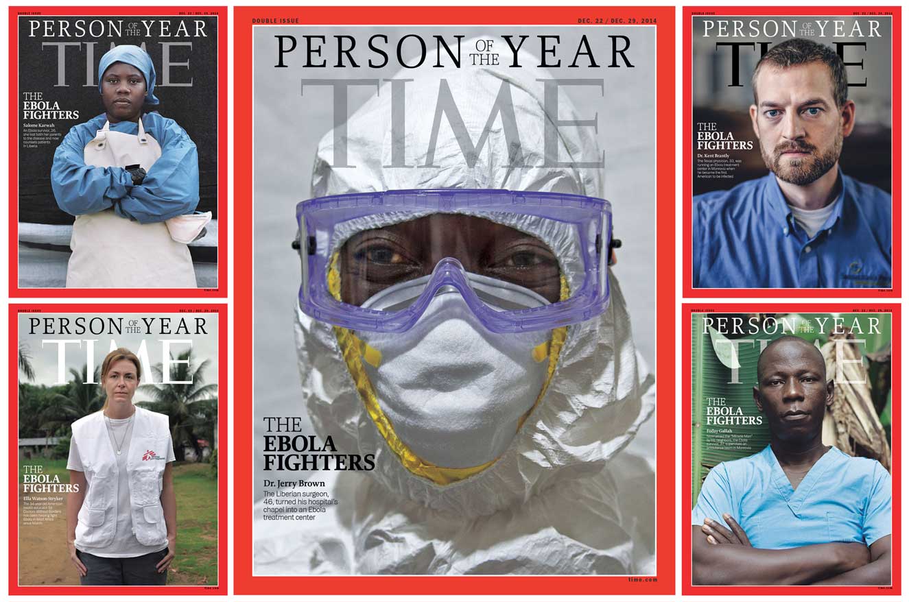 Time Magazine Person of the Year 2014 – the Ebola Fighters
